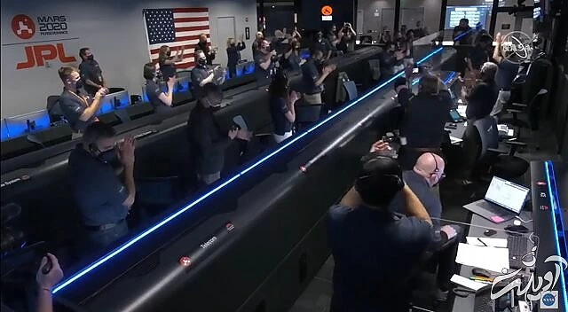 اولین تصاویر از فرود مریخ نورد "استقامت" ناسا روی سطح مریخ